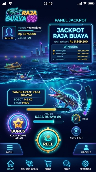 pc777 — layar beranda